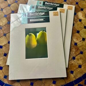 Archival  museum mats set of three 11x14